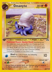 Omanyte 60 · 1st Edition (Neo Discovery)