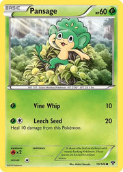 Pansage 10 · Normal (XY Base Set)