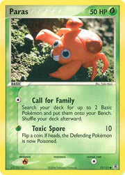 Paras 72 · Normal (EX FireRed & LeafGreen)