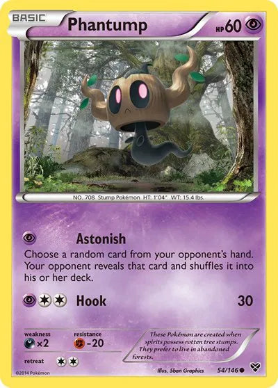 Phantump 54 · Normal (XY Base Set)