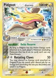 Pidgeot (Delta Species) 14 · Holofoil (EX Holon Phantoms)