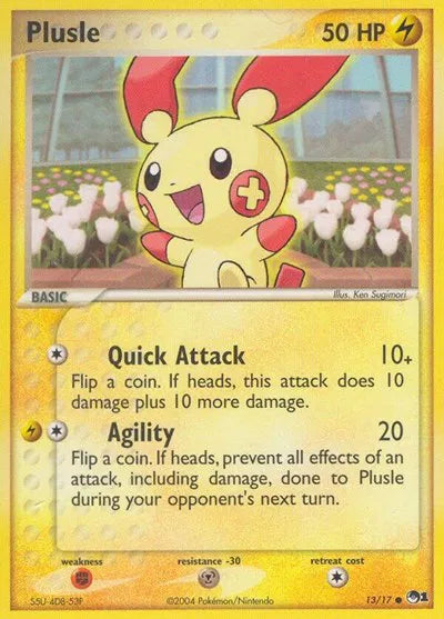 Plusle 13 (POP Series 1) — CGC 10