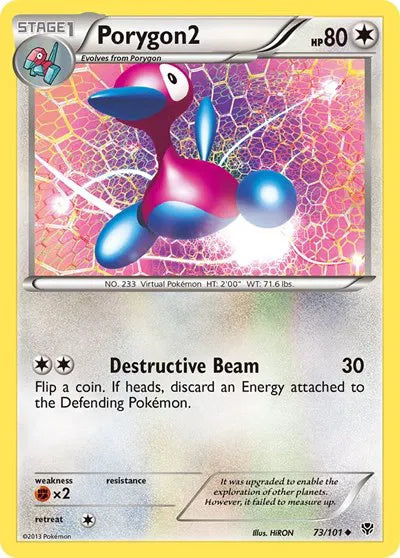 Porygon2 73 · Normal (Plasma Blast)