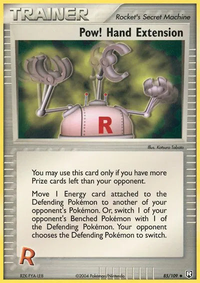 Pow! Hand Extension 85 · Normal (EX Team Rocket Returns) Vintage