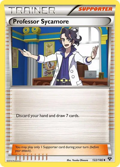 Professor Sycamore 122 · Normal (XY Base Set)