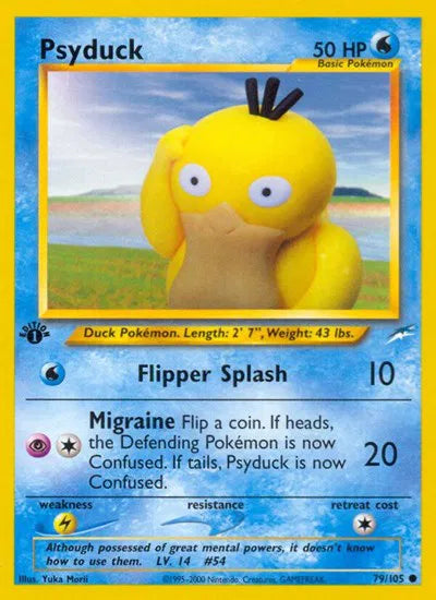 Psyduck 79 · Neo Destiny - 1st Edition Vintage