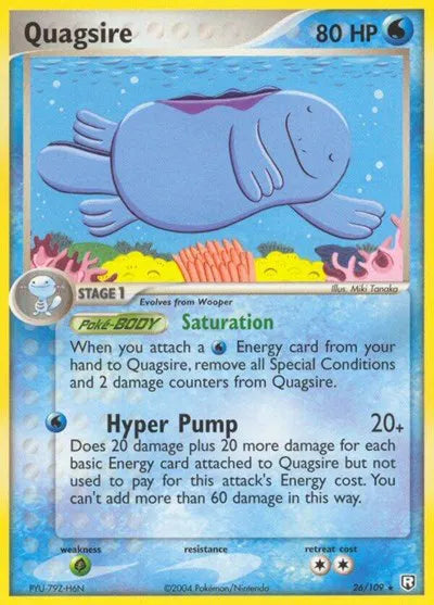Quagsire 26 · Normal (EX Team Rocket Returns)