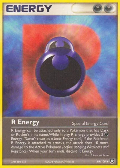 R Energy 95 · Normal (EX Team Rocket Returns) Vintage