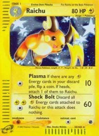 Raichu (25) · Holofoil (Expedition)
