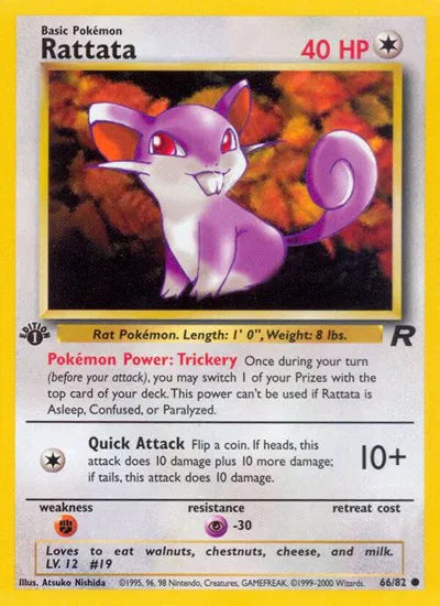 Rattata 66 · 1st Edition (Team Rocket)