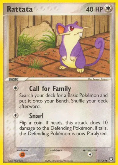 Rattata (72) 72 (EX Team Rocket Returns)