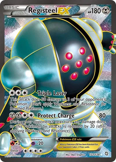 Registeel EX (122 Full Art) (Dragons Exalted)