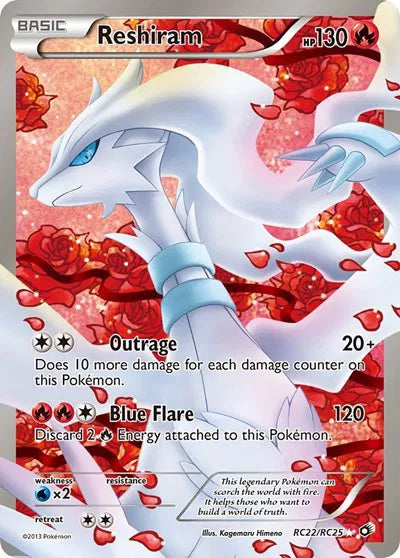 Reshiram | RC22 | Legendary Treasures: Radiant Collections