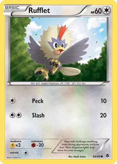 Rufflet (86) · Normal (Emerging Powers)