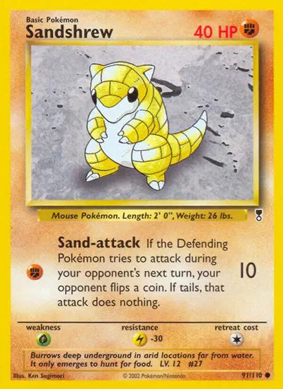 Sandshrew 91 · Normal (Legendary Collection)