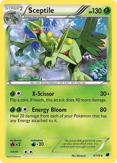 Sceptile 8 · Holofoil (Plasma Freeze)