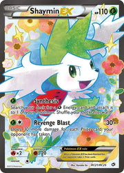 Shaymin EX (Full Art) Legendary Treasures: Radiant Collections Ultra Rare RC21