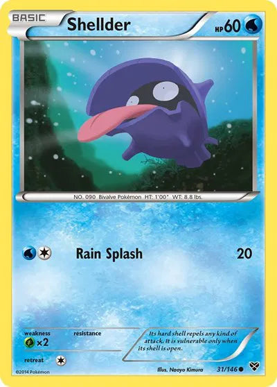 Shellder 31 · Normal (XY Base Set)
