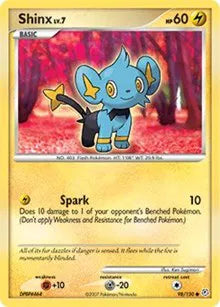 Shinx [Reverse Holo] #98 Pokemon Diamond & Pearl