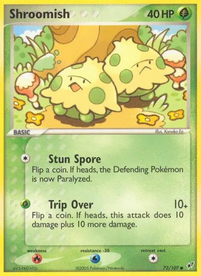 Shroomish 72 · Normal (EX Deoxys)