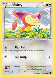 Skitty 104 ·  (XY Base Set) by  Kawayoo