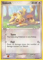 Slakoth 73 · Normal (EX Deoxys)