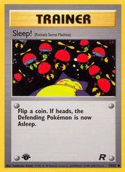 Sleep! 79 · 1st Edition (Team Rocket)