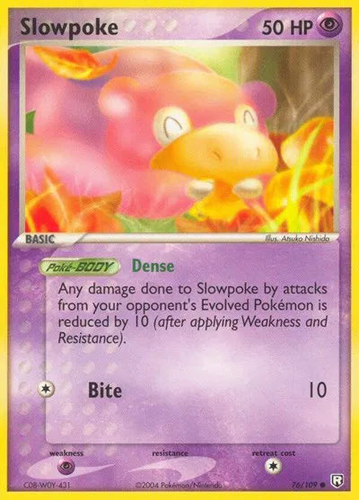Slowpoke 76 · Normal (EX Team Rocket Returns)