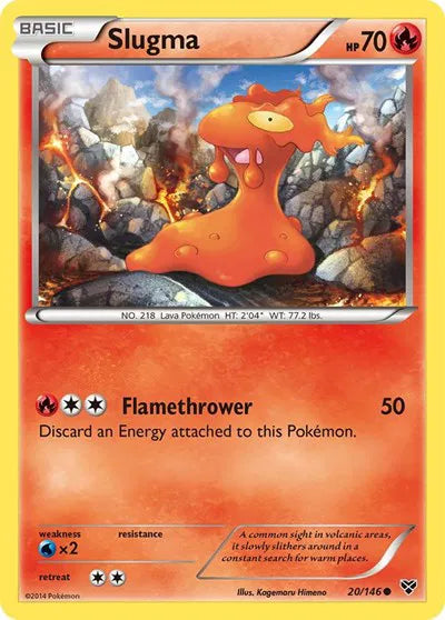 Slugma 20 · Normal (XY Base Set)
