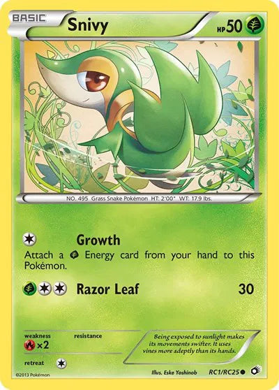 Snivy RC1 (Legendary Treasures: Radiant Collections)