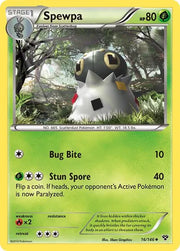 Spewpa 16 · Reverse Holofoil (XY Base Set)