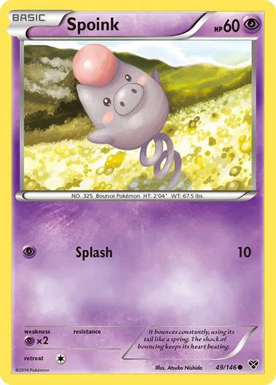 Spoink 49 · Normal (XY Base Set)