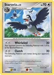 Staravia 64 · Reverse Holofoil (Diamond and Pearl)