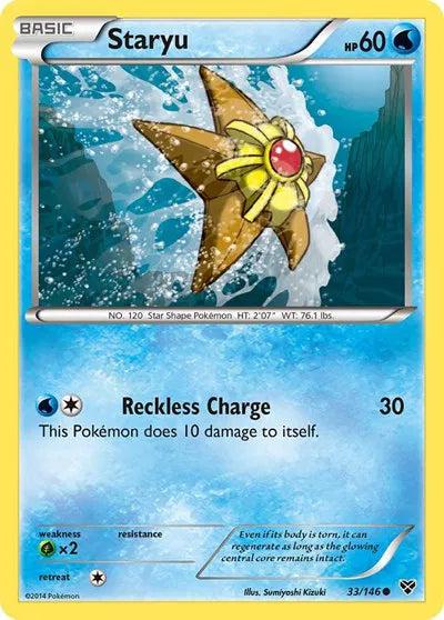 Staryu 33 · Normal (XY Base Set)