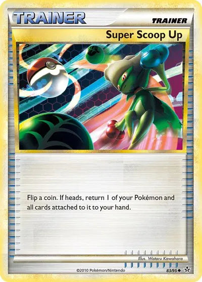 Super Scoop Up [Reverse Holo] #83 Pokemon Unleashed