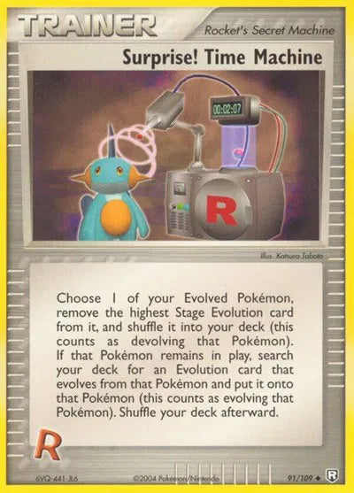 Surprise! Time Machine 91 · Normal (EX Team Rocket Returns) Vintage