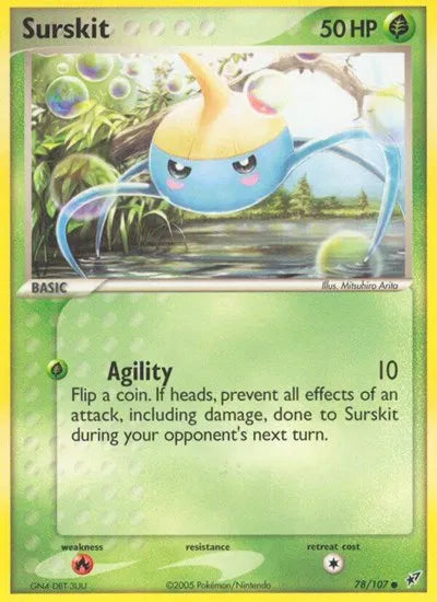 Surskit 78 · Normal (EX Deoxys)