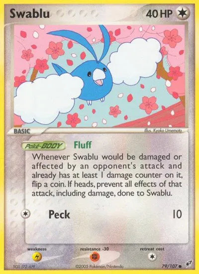 Swablu 79 · Normal (EX Deoxys)