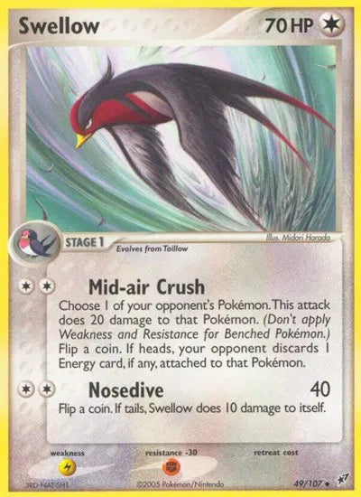 Swellow 49 · Normal (EX Deoxys) (2)