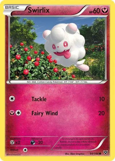 Swirlix 94 · Normal (XY Base Set)