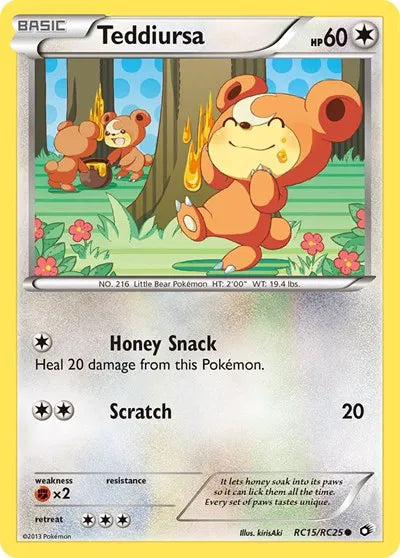 Teddiursa RC15 (Legendary Treasures: Radiant Collections)