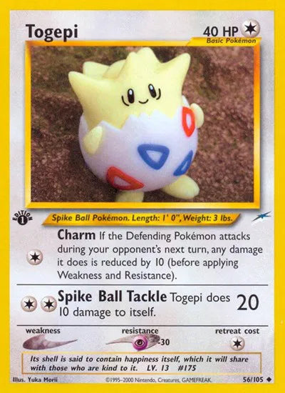 Togepi 56 · Neo Destiny - 1st Edition Vintage