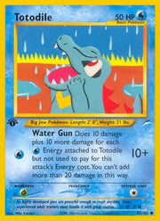 Totodile 85 · 1st Edition (Neo Destiny)