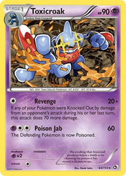 Toxicroak 63 · Normal (Legendary Treasures)