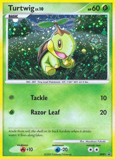 Turtwig DP01 (Diamond and Pearl Promos)