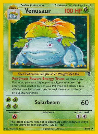 Venusaur 18 · Reverse Holofoil (Legendary Collection)
