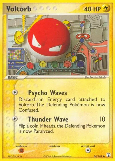 Voltorb 80 · Normal (EX Team Rocket Returns)