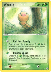 Weedle 86 · Normal (EX FireRed & LeafGreen)