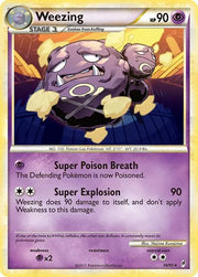 Weezing 38 · Reverse Holofoil (Call of Legends)