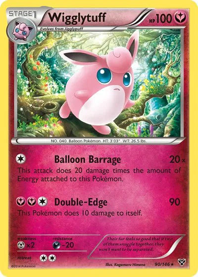 Wigglytuff (90) · Normal (XY Base Set)